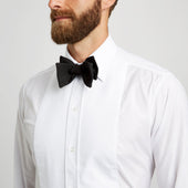 Tailored Fit Plain Marcella Double Cuff Dress Shirt In