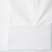 Classic Fit Plain Soyella Double Cuff Shirt In