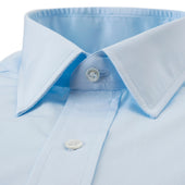 Classic Fit Plain Soyella Double Cuff Shirt In