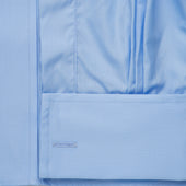 Classic Fit Plain Soyella Double Cuff Shirt In