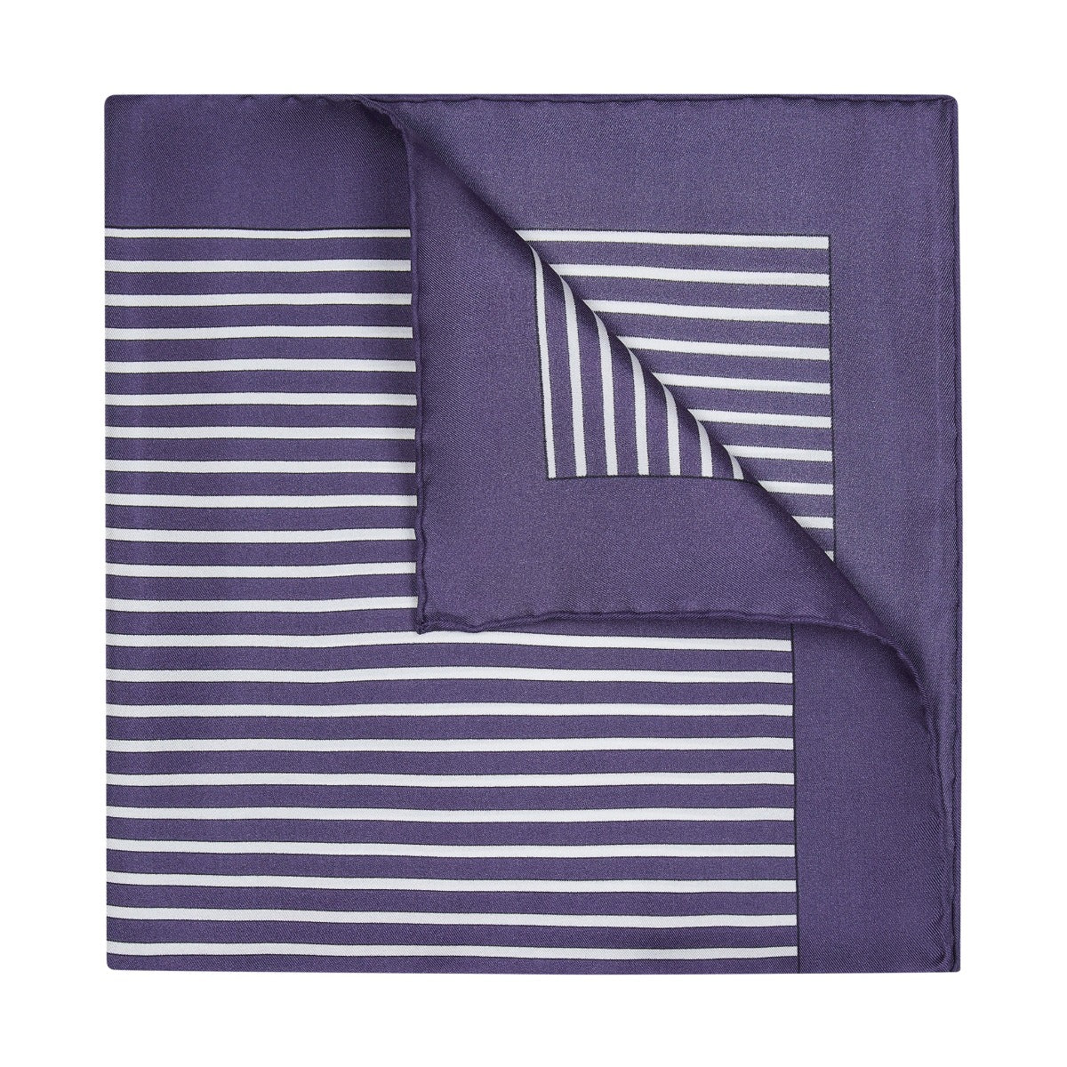 Exclusive Budd Stripe Pocket Square In