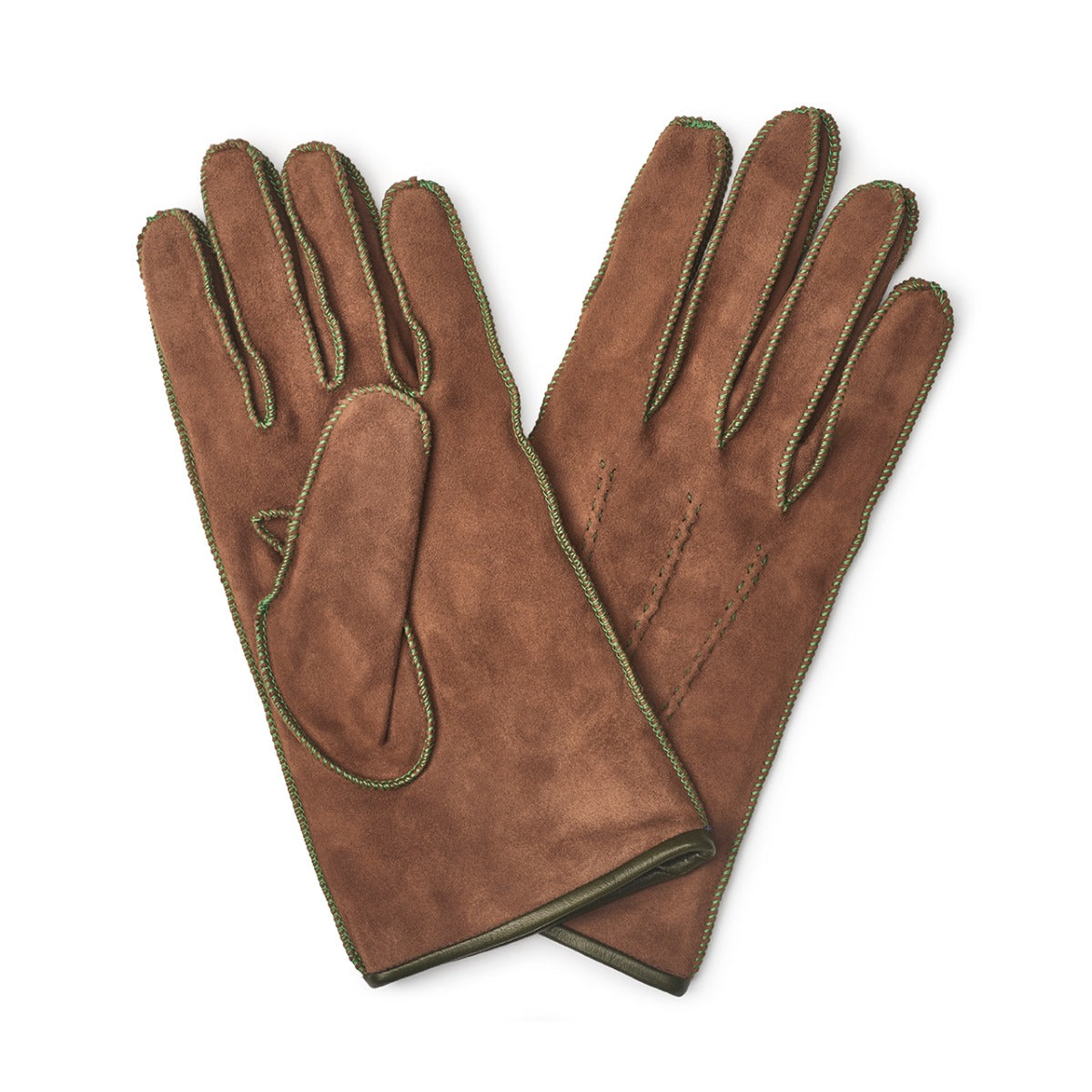 Plain Suede Gloves In