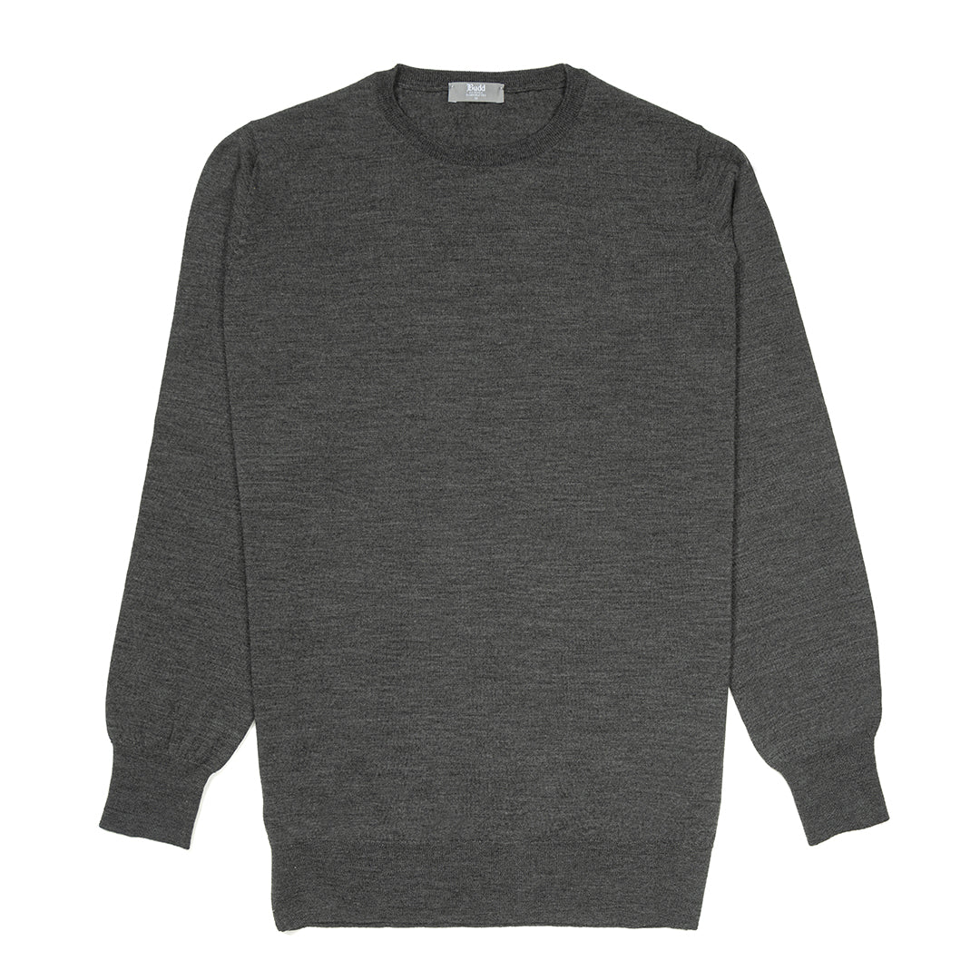 Merino Wool Crew Neck Jumper In