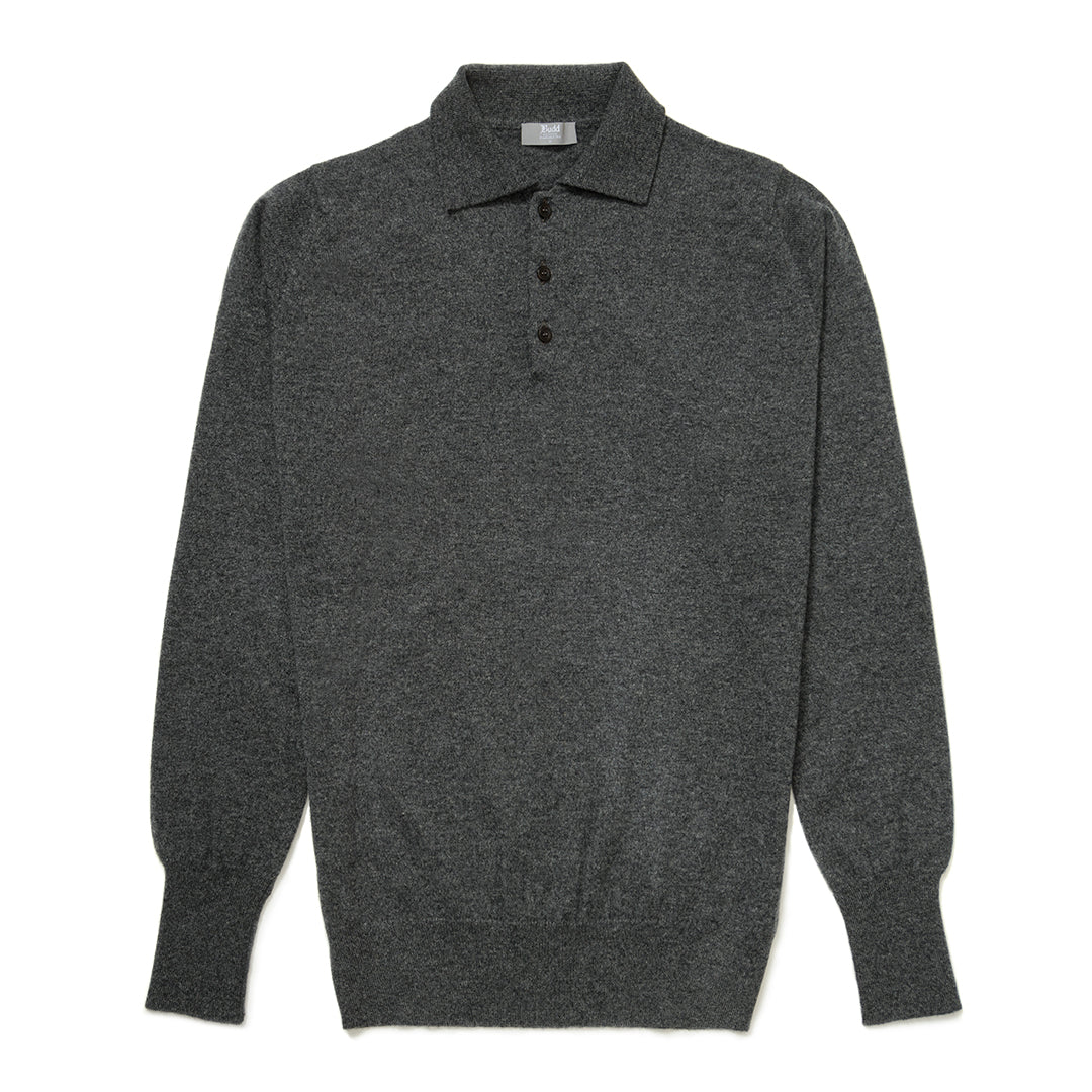 Plain Cashmere Oxton Jumper In Derby