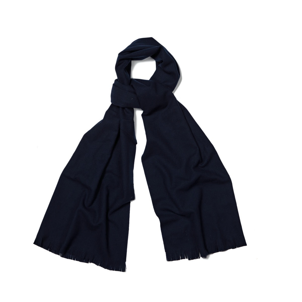 Plain Escorial Natural Finish Lightweight Scarf In