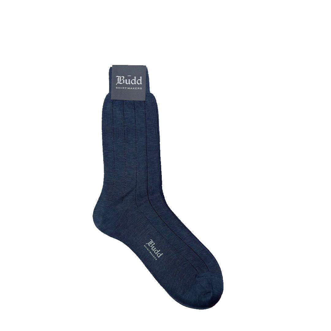 Vertical Stripe Cotton Short Socks In
