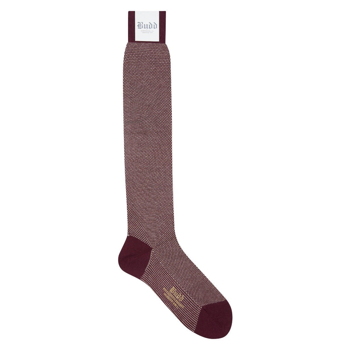 Tiny Arrow Heads Cotton Cashmere Long Socks In And Piuma