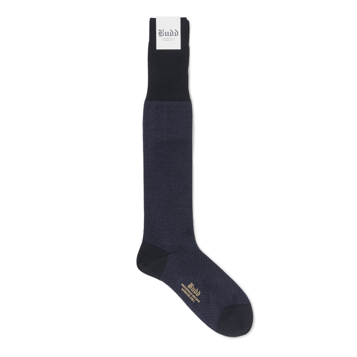 Polka Dot Cotton Cashmere Long Socks In