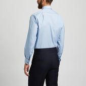Tailored Fit Exclusive End On End Sea Island Cotton Double Cuff In
