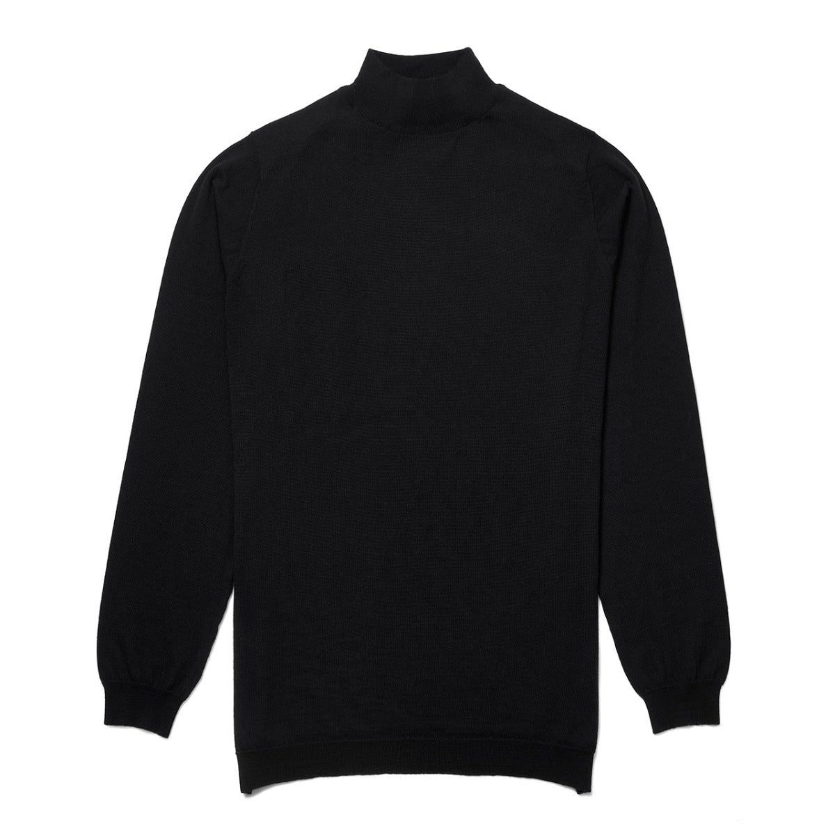 Merino Wool Turtle Neck Jumper In