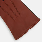 Ebony Cashmere Lined Hairsheep Leather Touchscreen Gloves