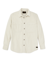 6-wale Corduroy Shirt - Stone
