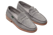 CORAUX/CUIR NATUREL-VELOURS ZINC