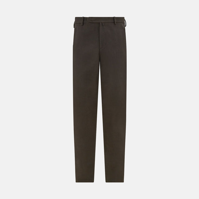 Moss Green Henry B Trousers