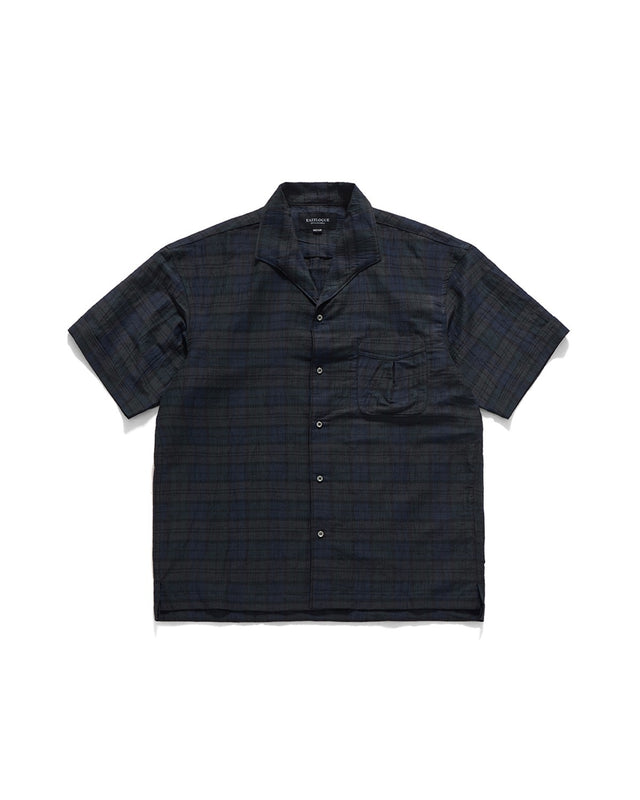 NOMAD HALF SHIRTS / BLACK WATCH CHECK