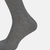 Melange Micro Knit Mid Length Socks