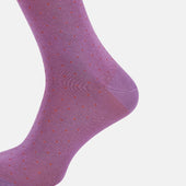Pink Red Polka Dot Long Socks