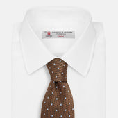 Lace On Tone Spot Earth River Tie