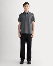 The Startup Polo | Black Chambray