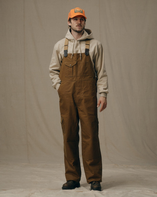 Oil Finish Double Tin Cloth Bibs