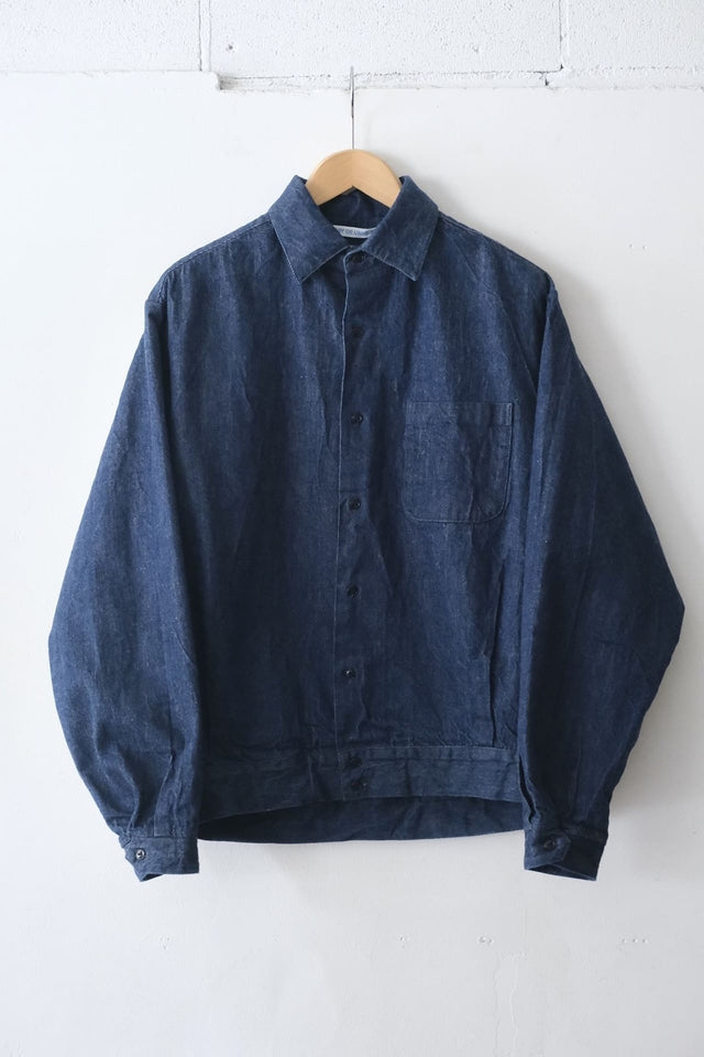 N.O.UN DENIM SHIRT Indigo | Directors Web Shop powered by BASE