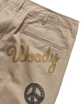 Vintage Printing Chino Pants