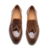 Royce Tassel Loafer Shell Cordovan Mahogany Cordovan Series