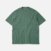 OG PIGMENT DYEING HALF TEE - GREEN