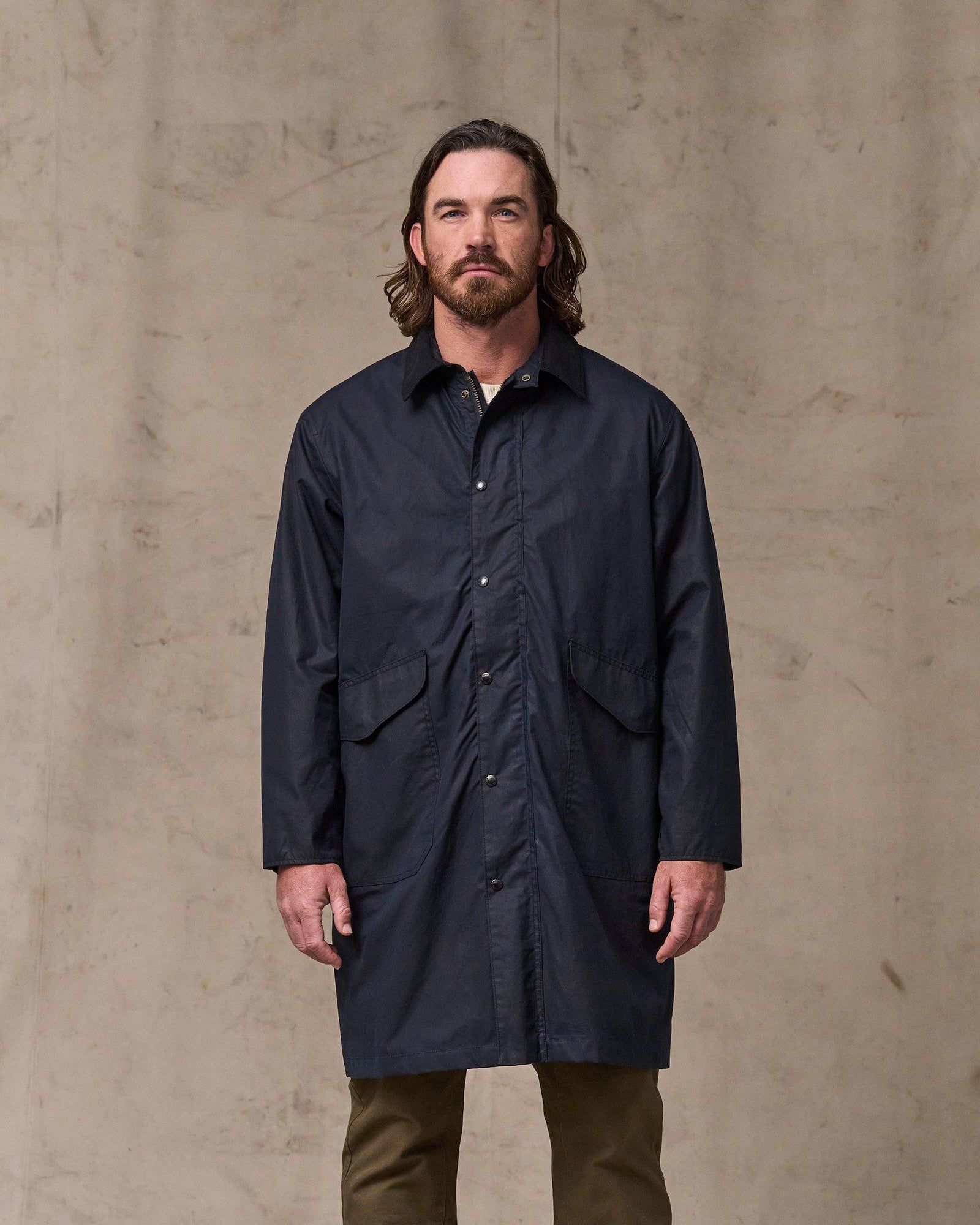 Cover Cloth Trench Coat