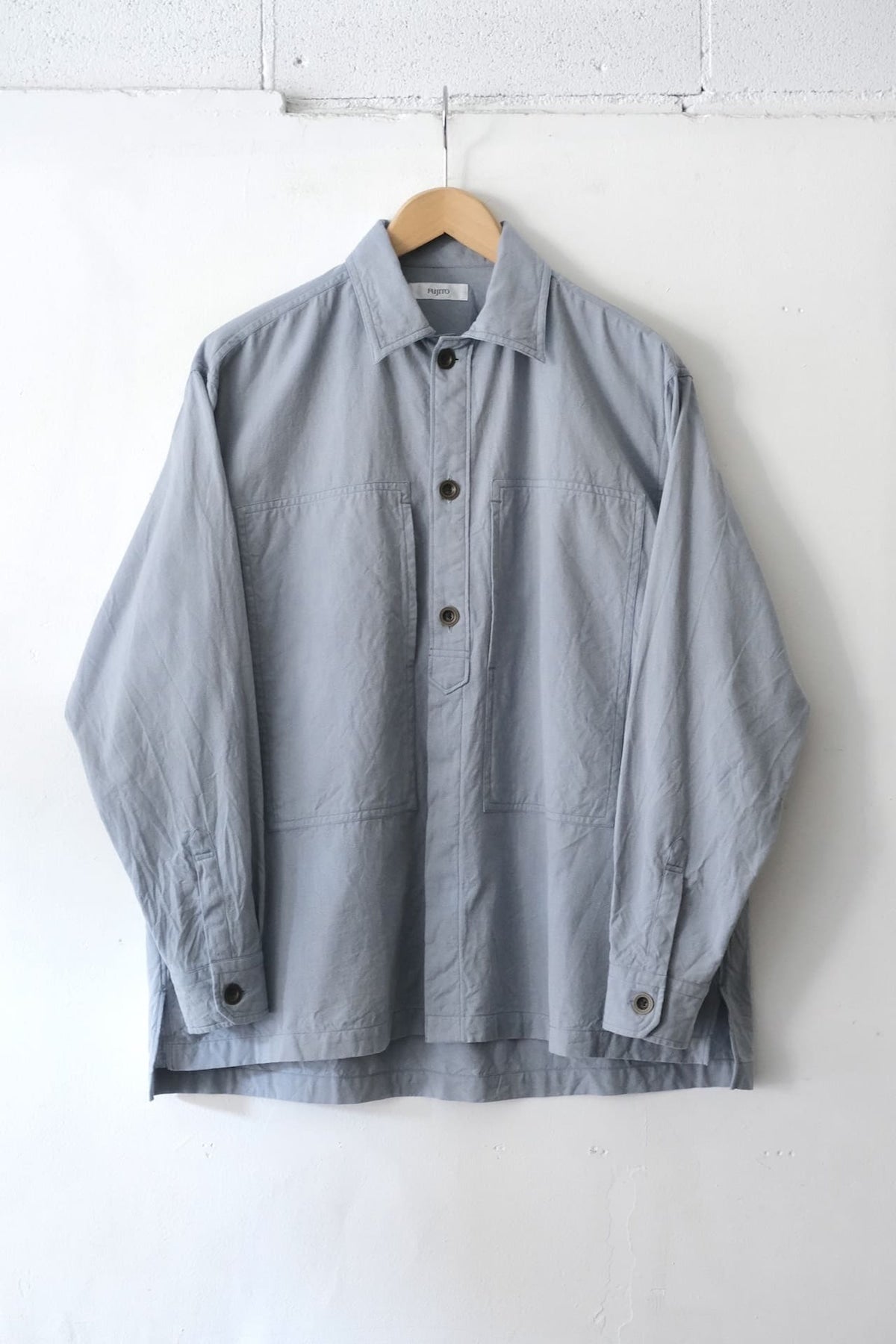 FUJITO ARMY Shirt Mix Blue,Mix Black | Directors Web Shop powered by BASE