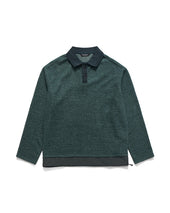 FUNCTIONAL RELAXED POLO SHIRT / GREEN