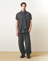 Pattern Scarf Beige Check