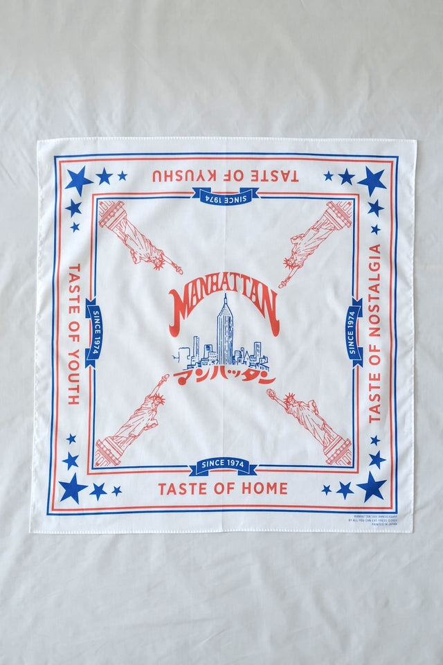 'MANHATTAN' Bandana White | Directors Web Shop powered by BASE
