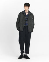 Wanderer Chore Jacket Dyeing Linen