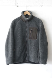 Fujito Fleece Blouson Charcoal Directors Web Shop Powered By Base