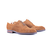 The Wooster, special full brogue dress oxford with 3 different toe lines