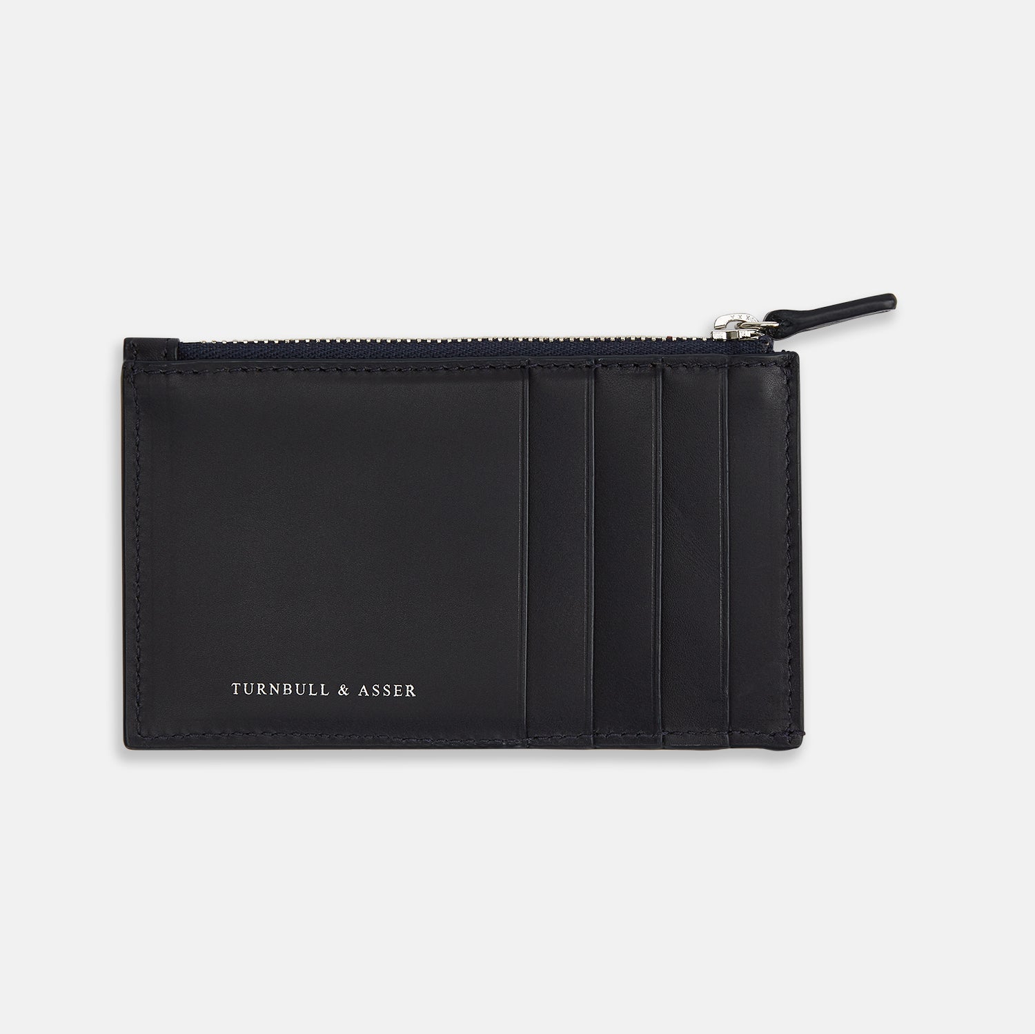Leather Zip Coin And Card Holder