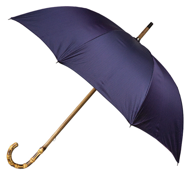 Shibumi x Mario Talarico Umbrella Navy Dots - Bamboo