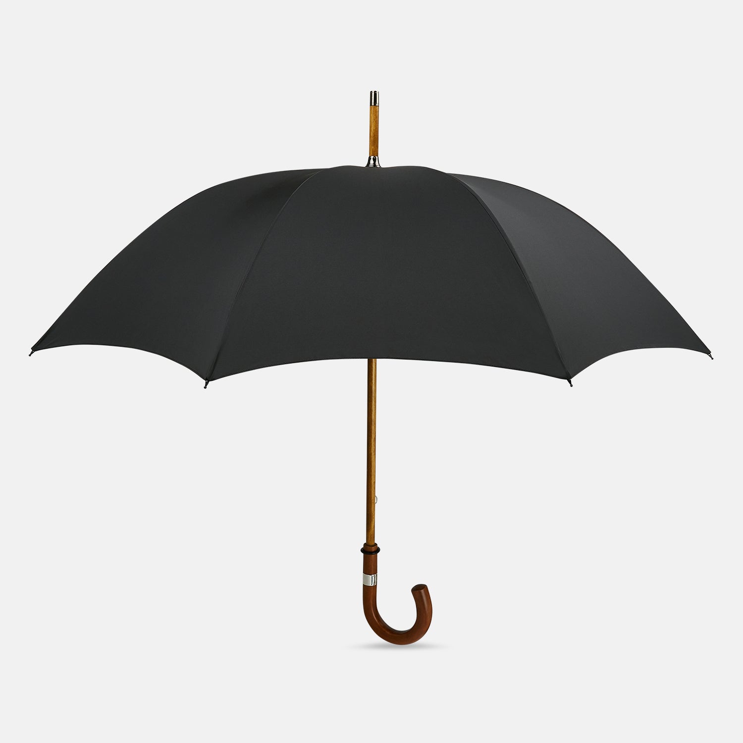 Traveller Umbrella With Malacca Crook Handle