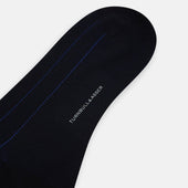 Azzurro Violet Dash Striped Long Socks