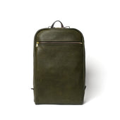 Backpack in Olive Grain Leather