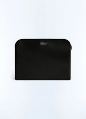 Saffiano leather briefcase
