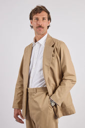 The Commons Blazer in Herringbone Twill
