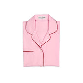 Tommy Plain Poplin Pyjamas in Pink