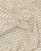 Band Collar Easy Shirt Sinai Stripe