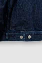 Alan Dark Rinsed Wash Patch Jacket