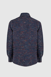 Bruno Slub Red Overshirt
