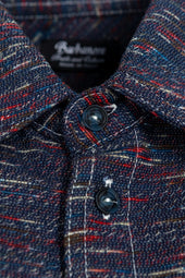 Bruno Slub Red Overshirt