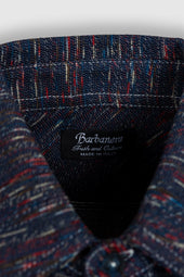 Bruno Slub Red Overshirt