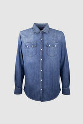 Carlito Cloud Blue Denim Shirt